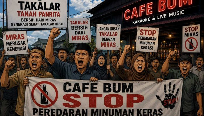 Cafe BUM di Kelurahan Malewan Disorot, Diduga Bebas Edarkan Minuman Beralkohol
