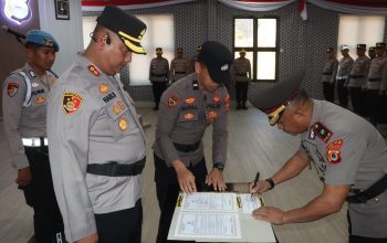 Purna Bakti Kompol Purn. Sainuddin, Tongkat Estafet Kabag Ren Polres Soppeng Berlanjut kepada Kompol Syamsuddin*