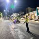 Satlantas Polres Soppeng Terjunkan Personel Amankan Jalur Soppeng Berlari Night Run  
