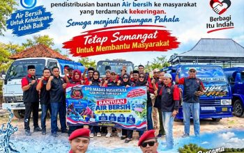 Ormas Madas Nusantara Pamekasan Salurkan Bantuan Air Bersih ke Desa Terdampak Kekeringan dan Pondok Pesantren