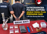 Satresnarkoba Polres Soppeng Ungkap Dugaan Peredaran Sabu, Empat Paket Diamankan