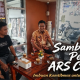 Sambangi Pemilik ARS Coffee, Bhabinkamtibmas dan Lurah Lalabata Rilau Sampaikan Imbauan Kamtibmas 