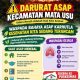 DARURAT ASAP KECAMATAN MATA USU: WARGA DIIMBAU WASPADA DAMPAK ASAP KARHUTLA