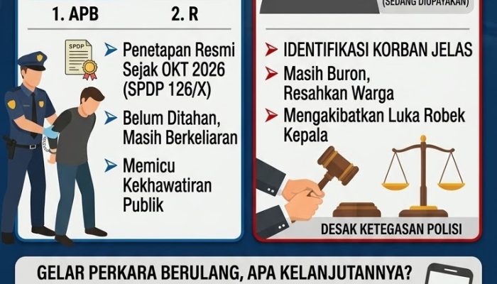 Kasus Paria: Korban Pertanyakan Alasan APB dan R Belum Ditahan, Minta Kepastian Penanganan Perkara