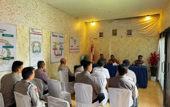 Pra Audit Kinerja Tahap II, Wakapolres Soppeng Beri Penguatan kepada Personel Polsek Lalabata