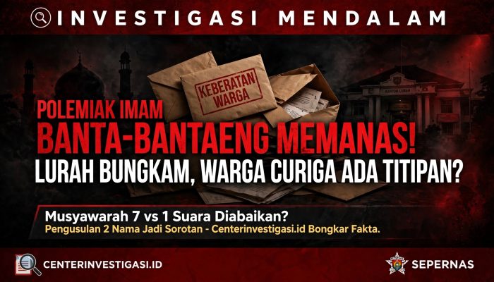 POLEMIK IMAM BANTA-BANTAENG MEMANAS! Lurah Bungkam Usai Dua Kali Disurati, Musyawarah 7 vs 1 Suara Diduga Diabaikan, Warga Curiga Ada Titipan