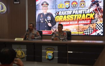 Kapolres Soppeng Gelar Rakor Bersama Jurnalis, Perkuat Sinergi Publikasi Event Grasstrack